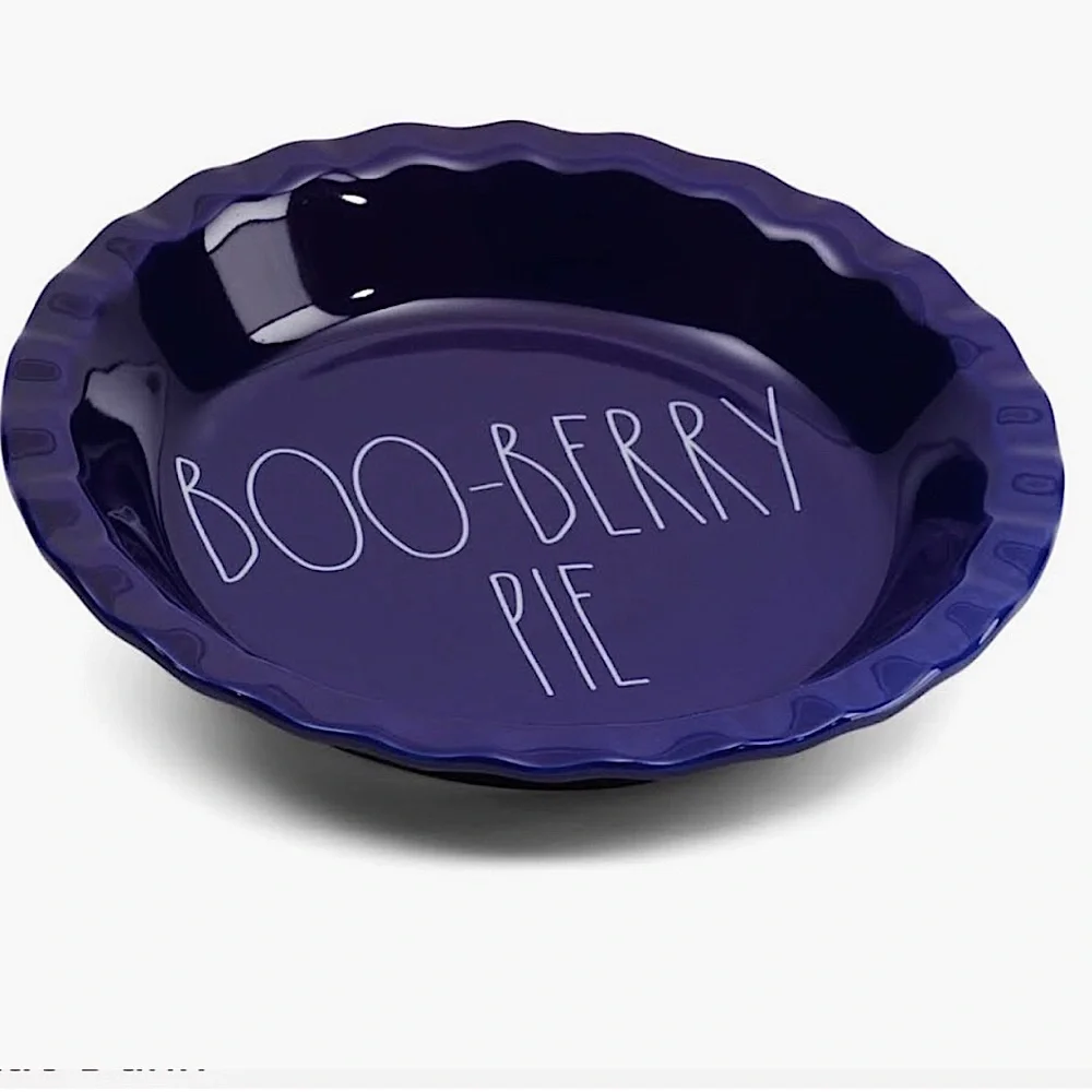 Rae Dunn-BOO-BERRY PIE Plate
